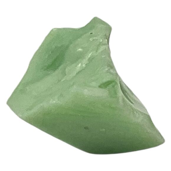 Lime Green Art Glass Cullet Glowing Manganese Slag Glass #5GM37 - Picture 6 of 8